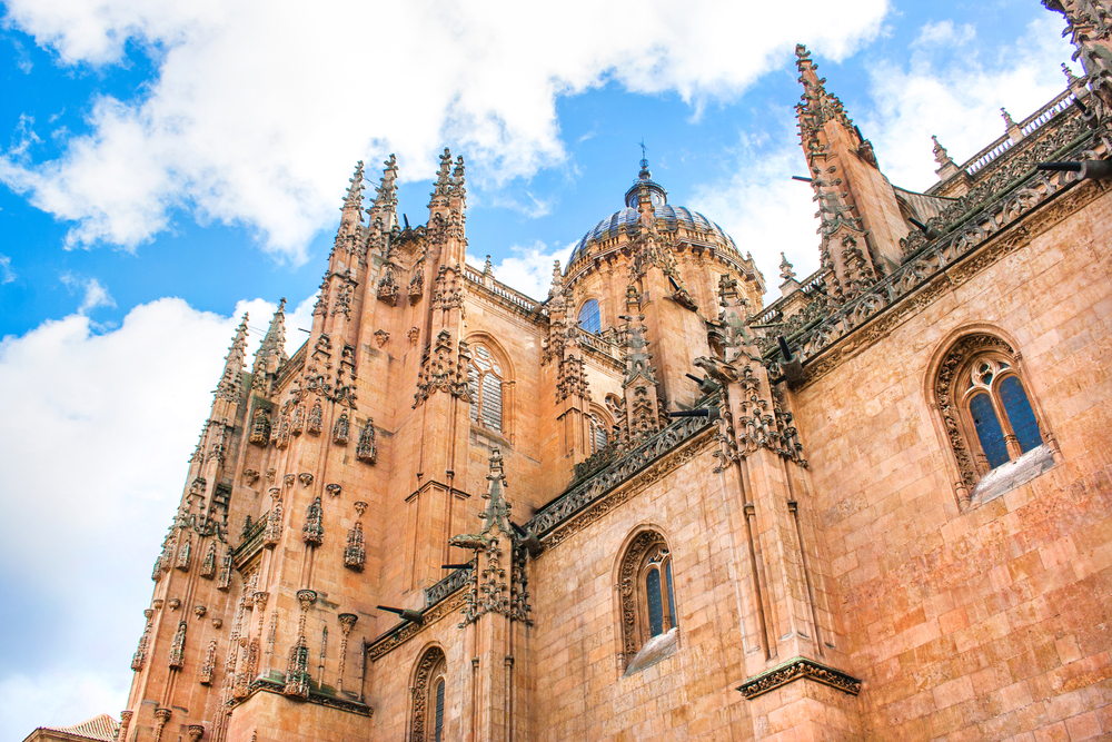 De nieuwe kathedraal van Salamanca